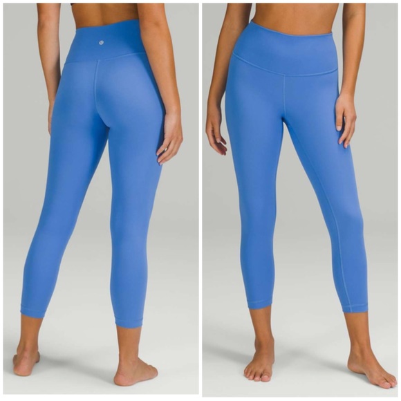 lululemon athletica Pants - NWT Lululemon wunder under high rise leggings blue Nile Luxtreme 12